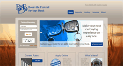 Desktop Screenshot of boonvillefederal.com
